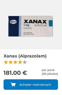 Achat de Xanax (Alprazolam) : Guide et Informations